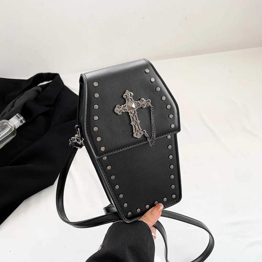 Bolso bandolera gótico