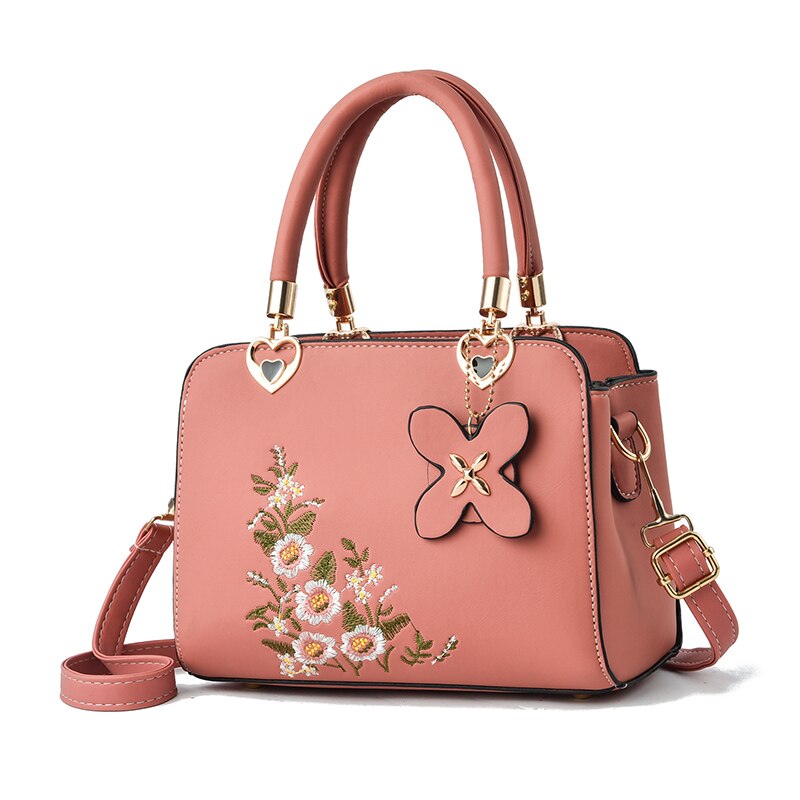 Bolso de mano de lujo bordado