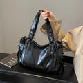 Bolso tote retro de PU para mujer