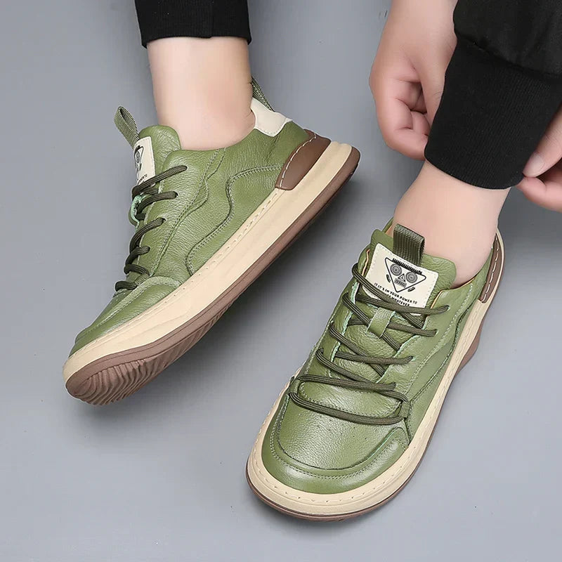 Zapatillas de cuero Enzo