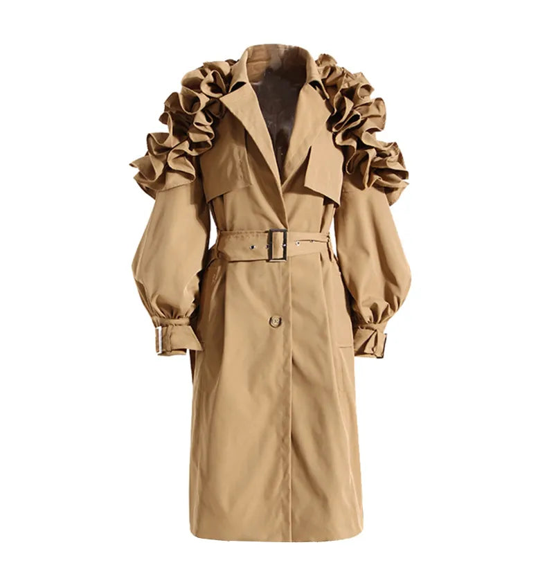 Gabardina elegante