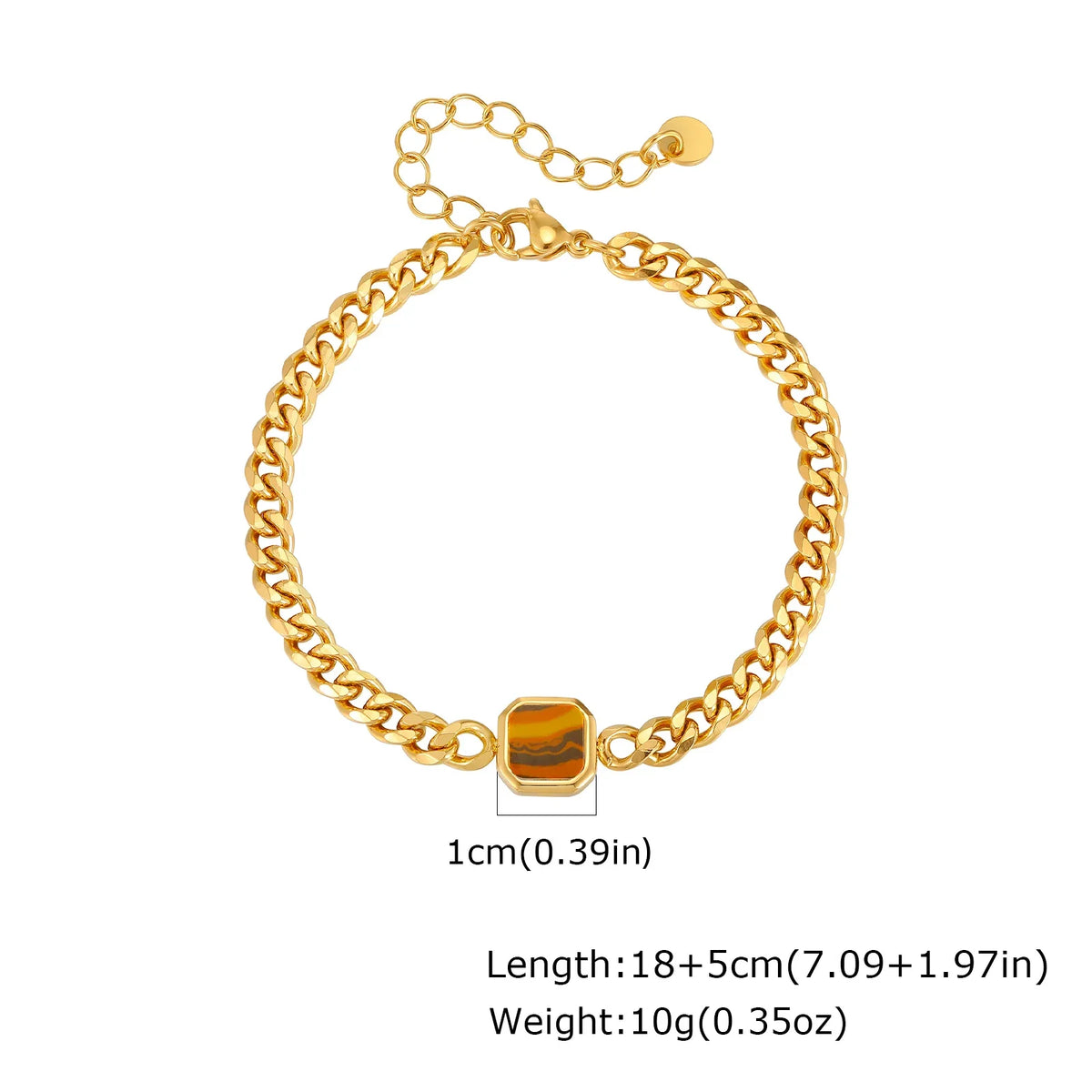 Pulsera de cadena Nero