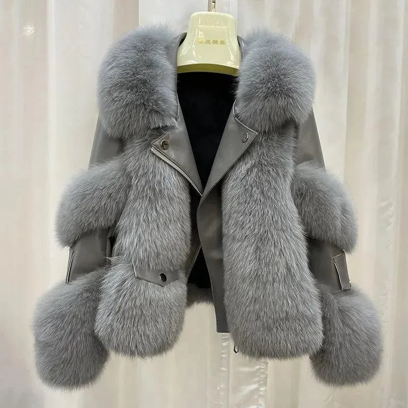 Chaqueta de piel sintética Maribel