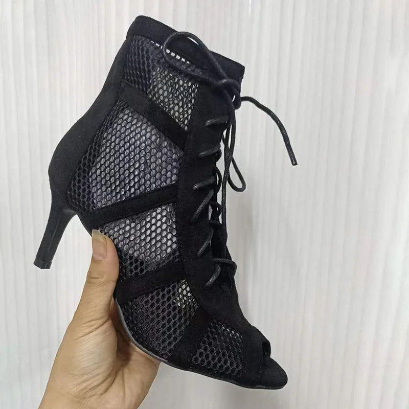 Tacones con cordones Valentina
