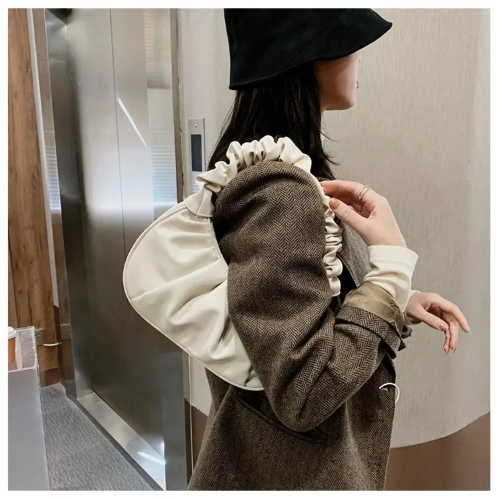 Bolso de mano plisado Marla
