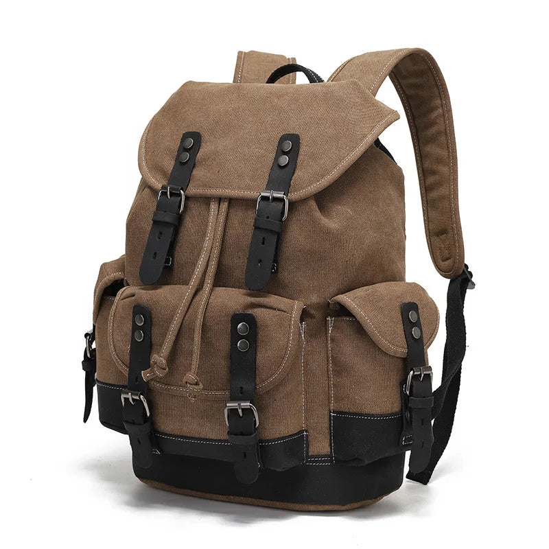 Mochila Everest de lona encerada