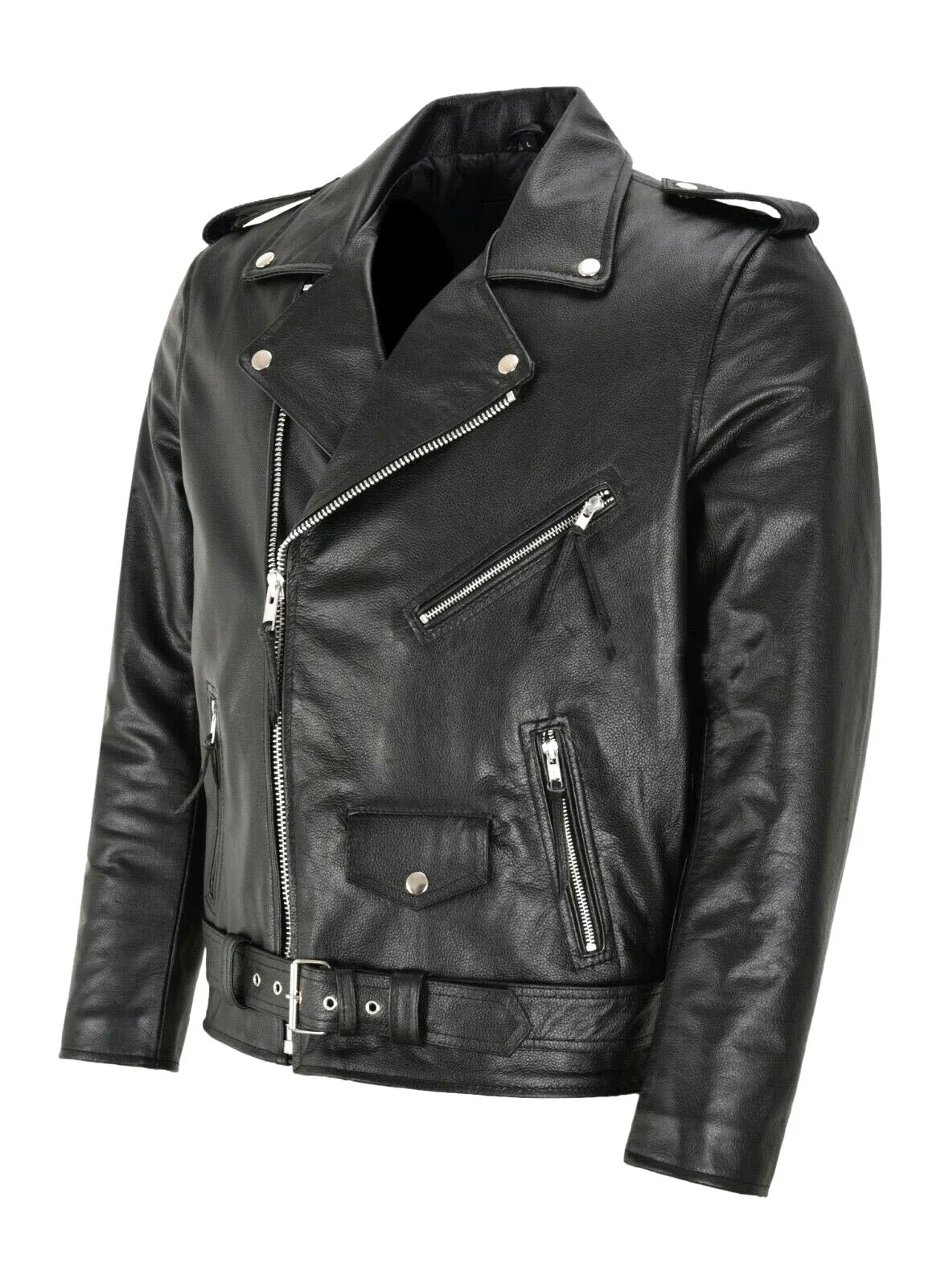 Chaqueta de cuero Axel