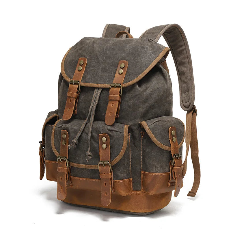 Mochila Everest de lona encerada