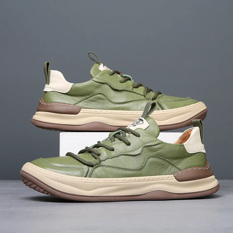 Zapatillas de cuero Enzo