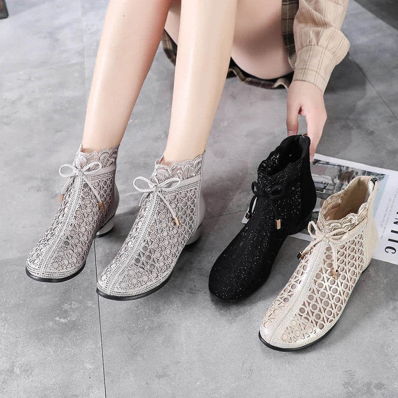Botas Valencia con cordones