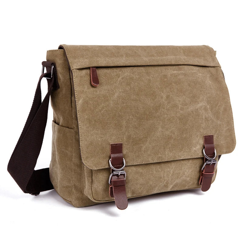 Marco - Bolso bandolera de lona vintage