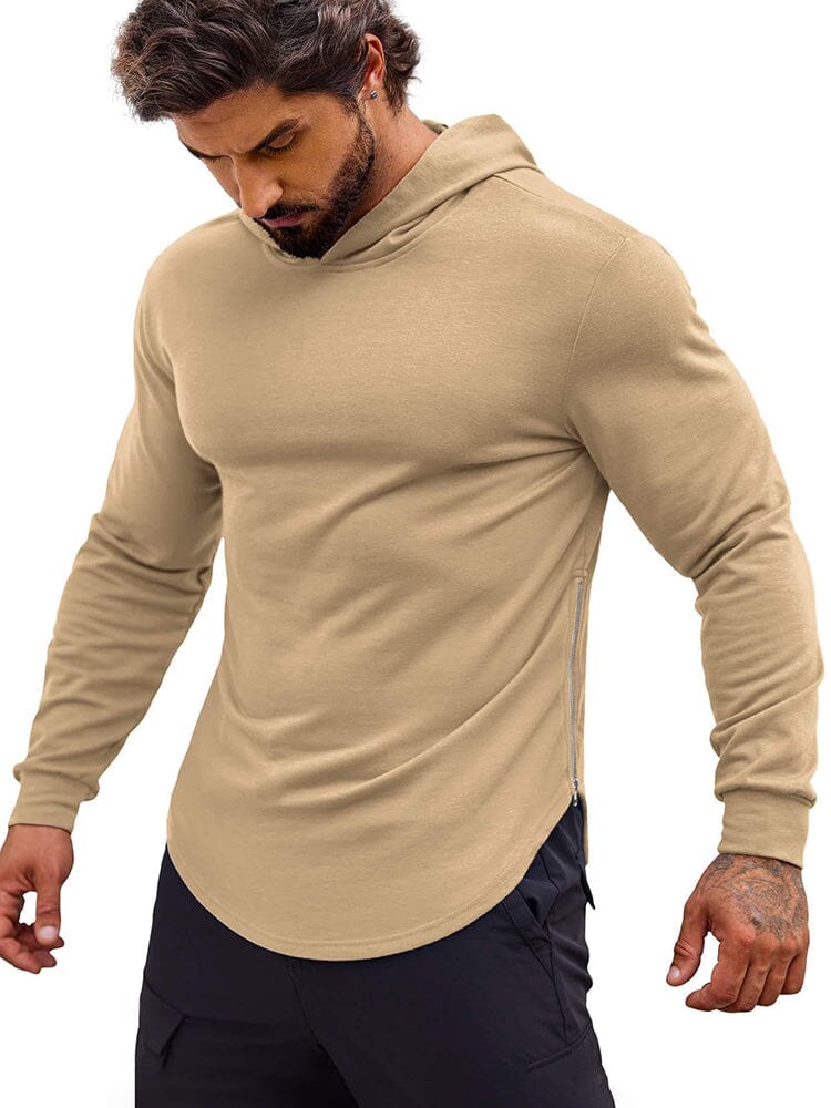 AXEL | SUDADERA DEPORTIVA CON CAPUCHA Y AJUSTE MUSCULAR