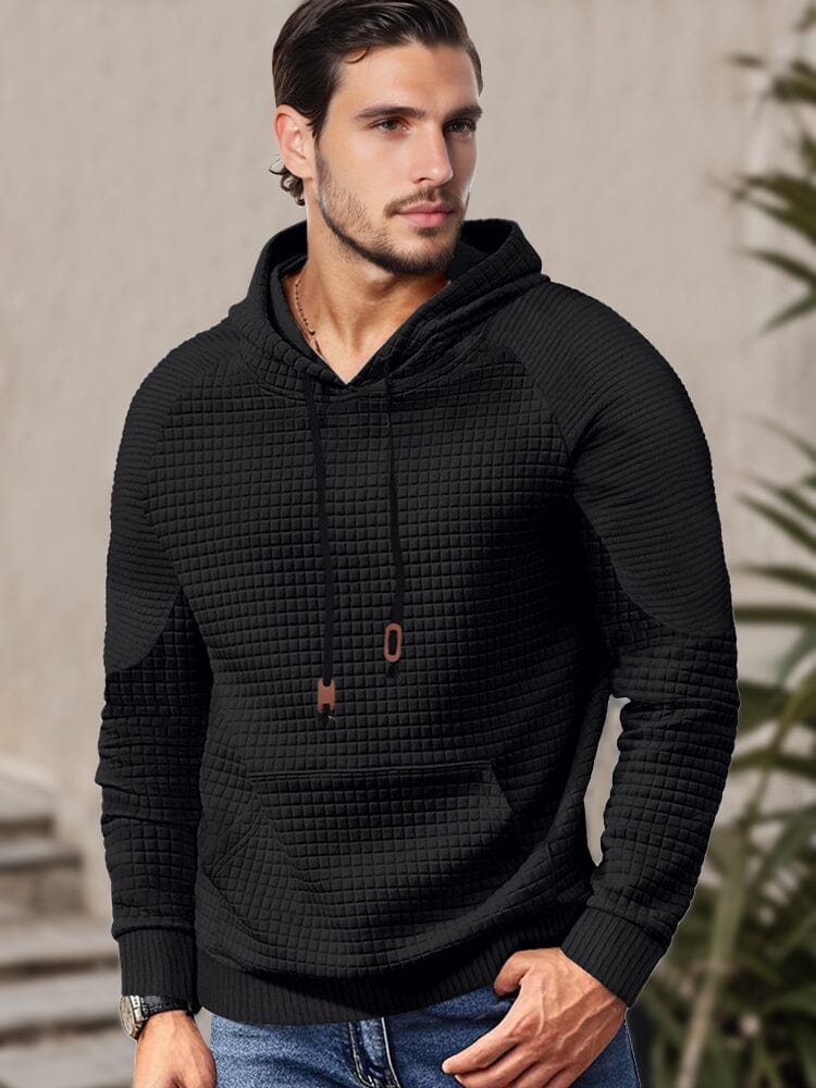 MAVERICK | SUDADERA CON CAPUCHA DE PUNTO GOFRADO