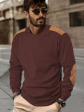 JAXON | SUDADERA DE CUELLO REDONDO CON BLOQUES DE COLOR