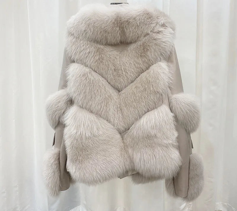 Chaqueta de piel sintética Maribel