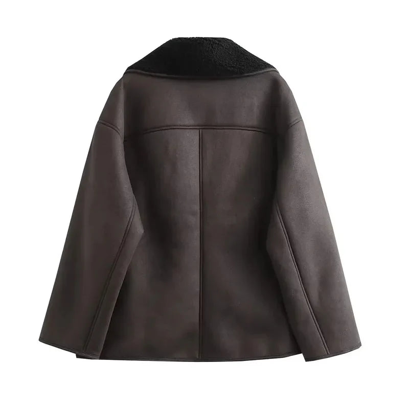 Chaqueta Mireia de cuero sintético
