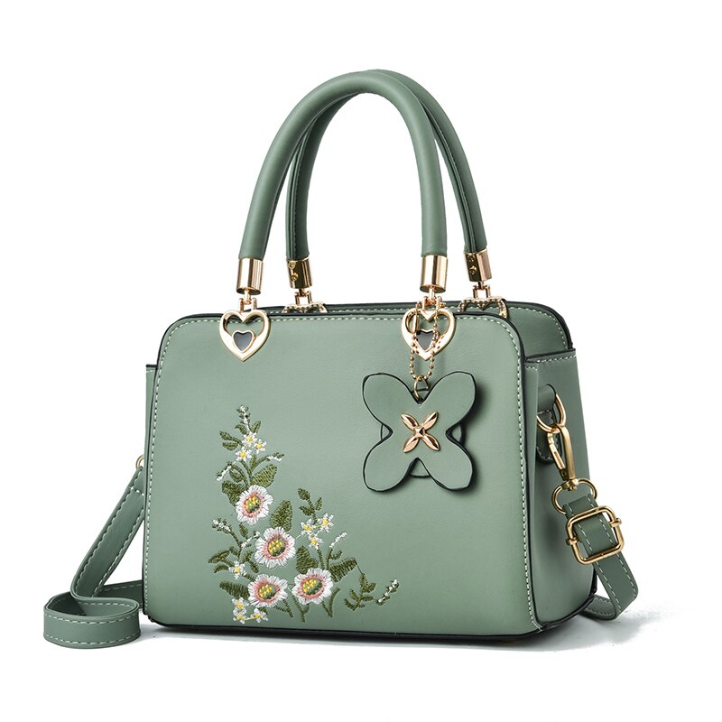 Bolso de mano de lujo bordado