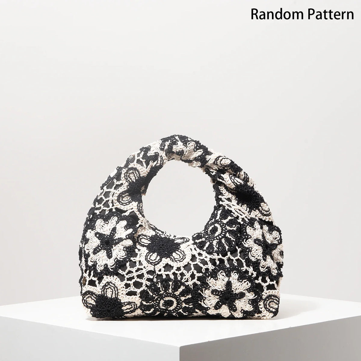 Bolso de mano tejido