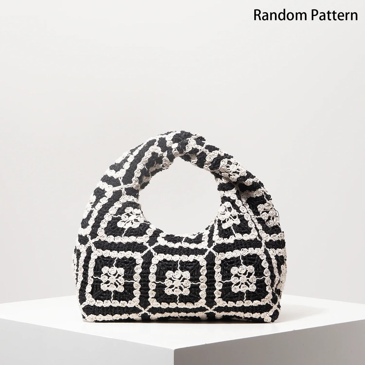 Bolso de mano tejido