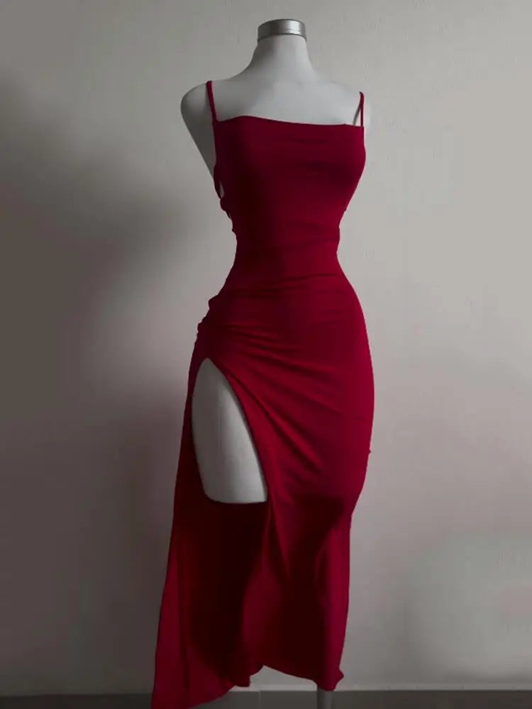 Vestido mini ajustado de cuello halter para mujer