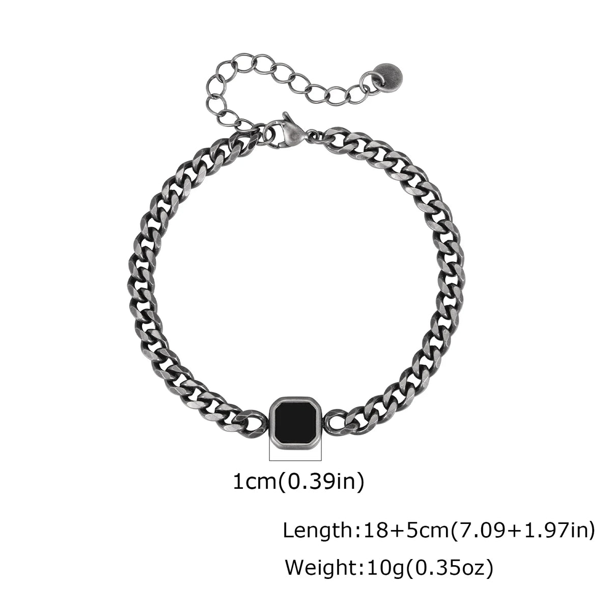 Pulsera de cadena Nero