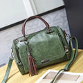 Bolso de cuero con borlas Sophia