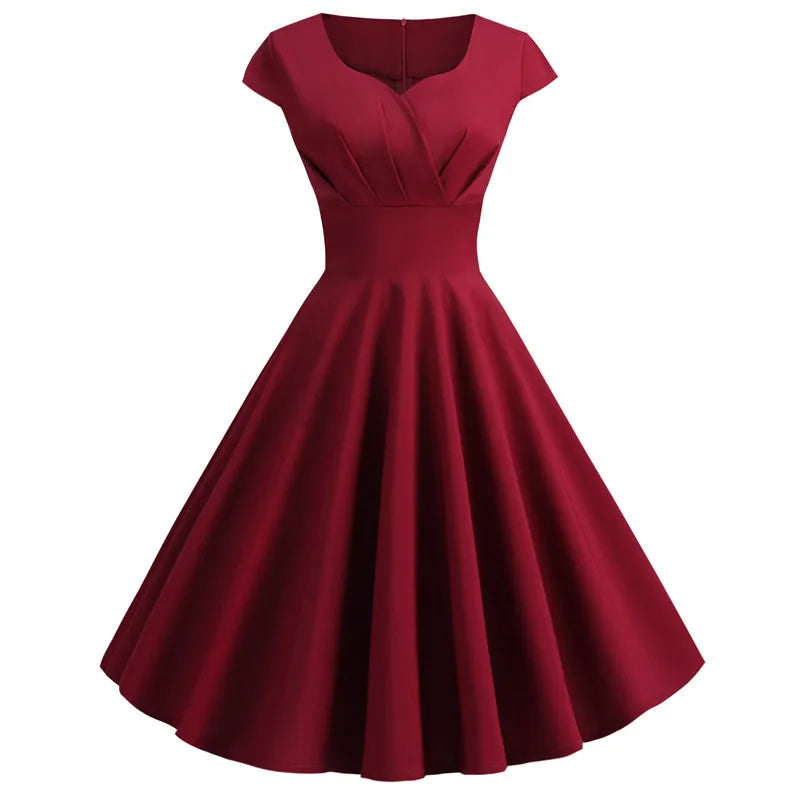 Vestido midi elegante