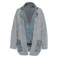 Chaqueta vaquera de punto