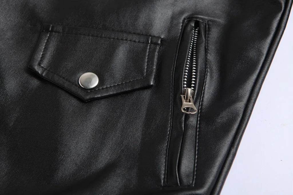 Chaqueta de cuero Axel