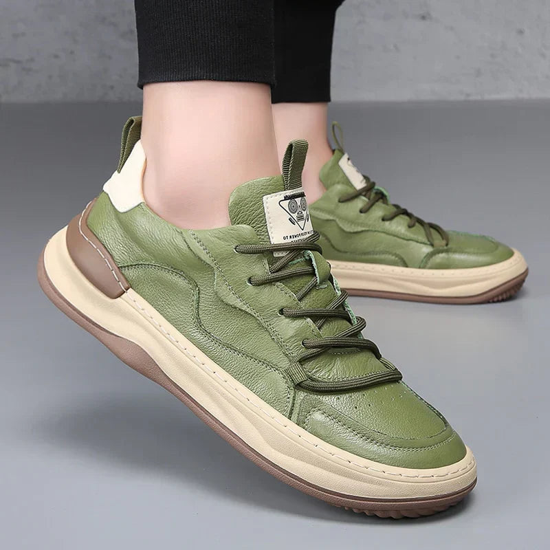 Zapatillas de cuero Enzo