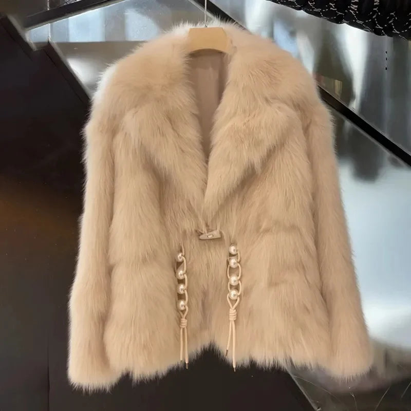 Chaqueta de piel sintética Marcelline