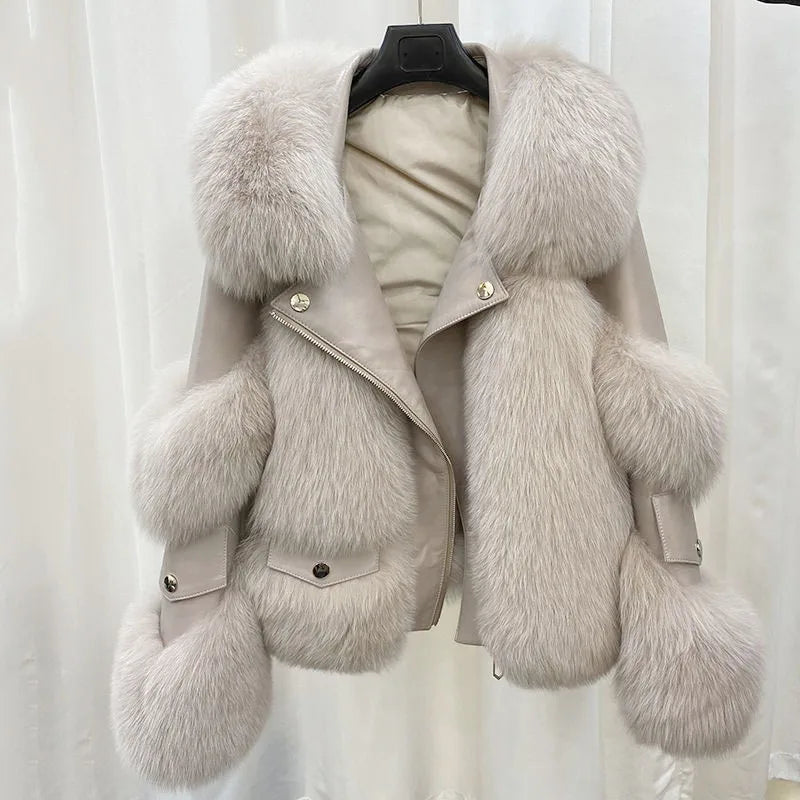 Chaqueta de piel sintética Maribel