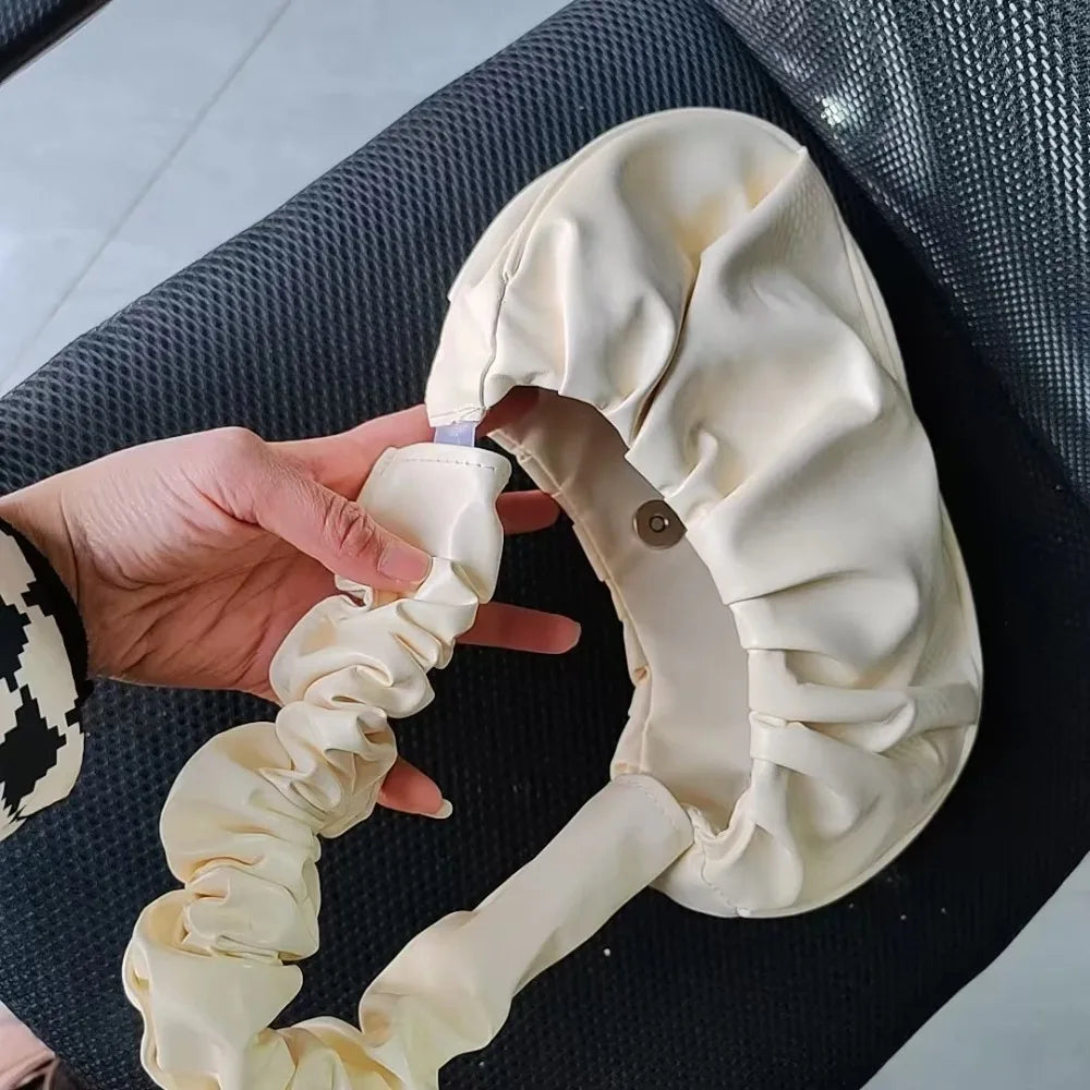 Bolso de mano plisado Marla