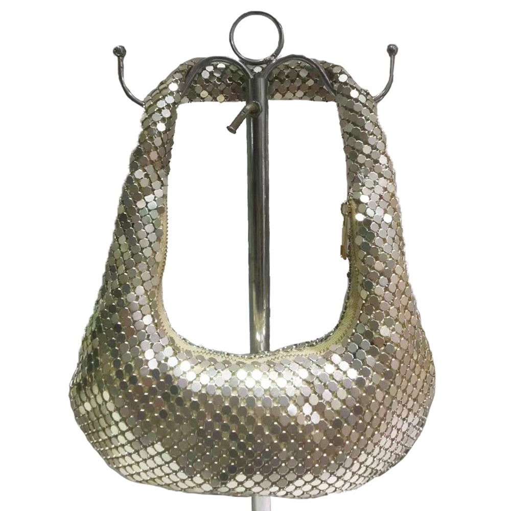 Bolso hobo Lara con pedrería