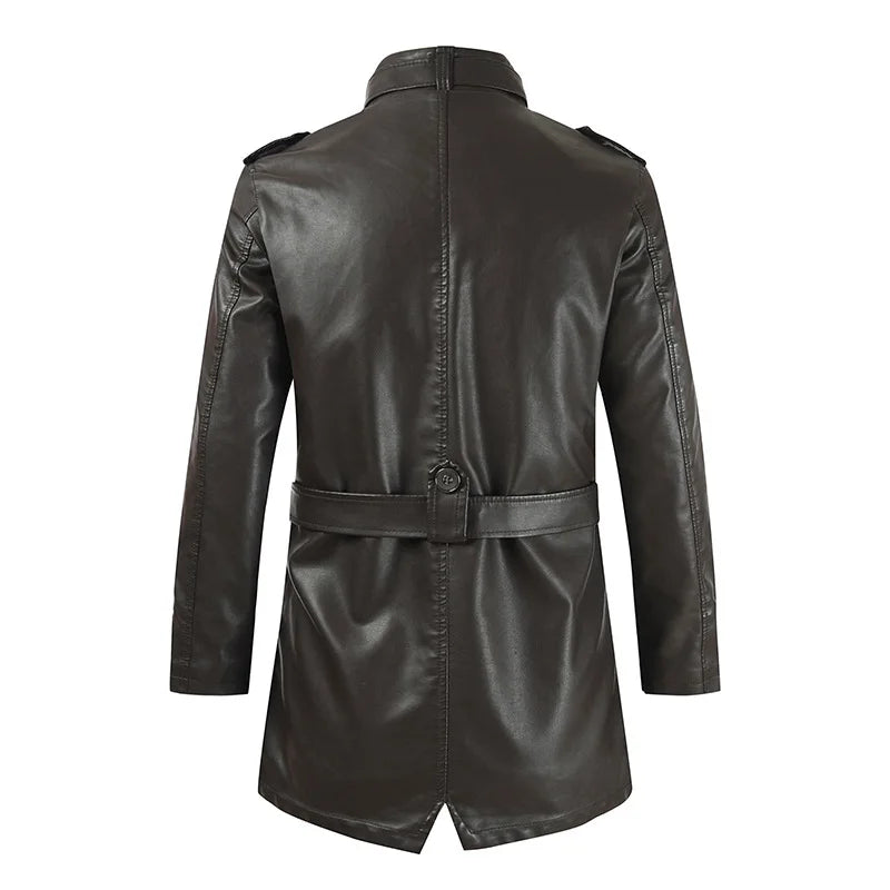 Abrigo de cuero Sterling