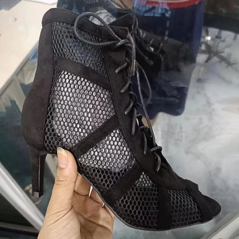 Tacones con cordones Valentina