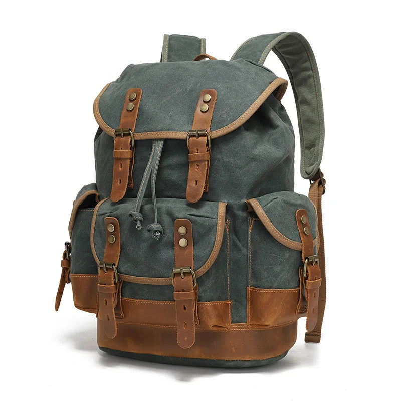 Mochila Everest de lona encerada