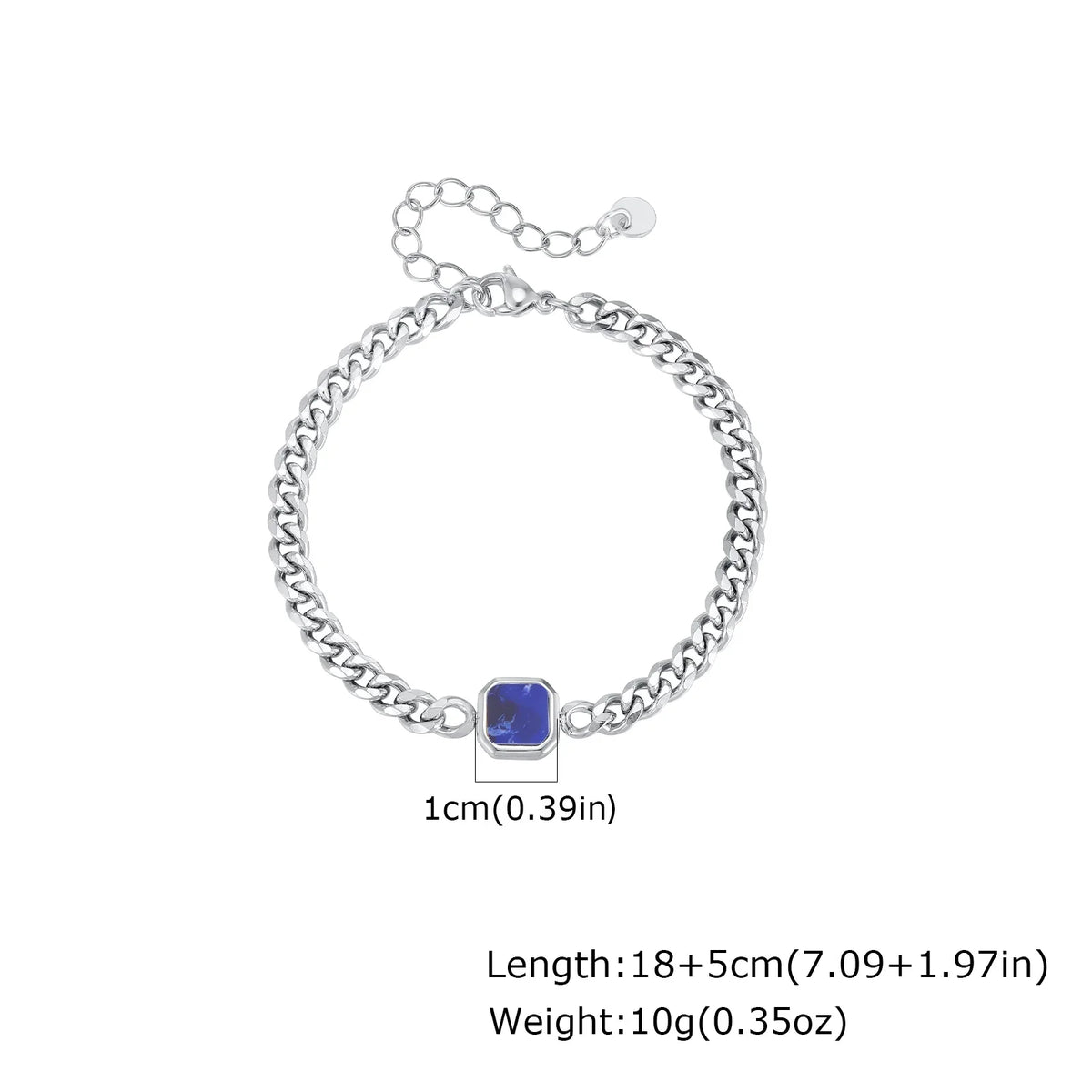 Pulsera de cadena Nero