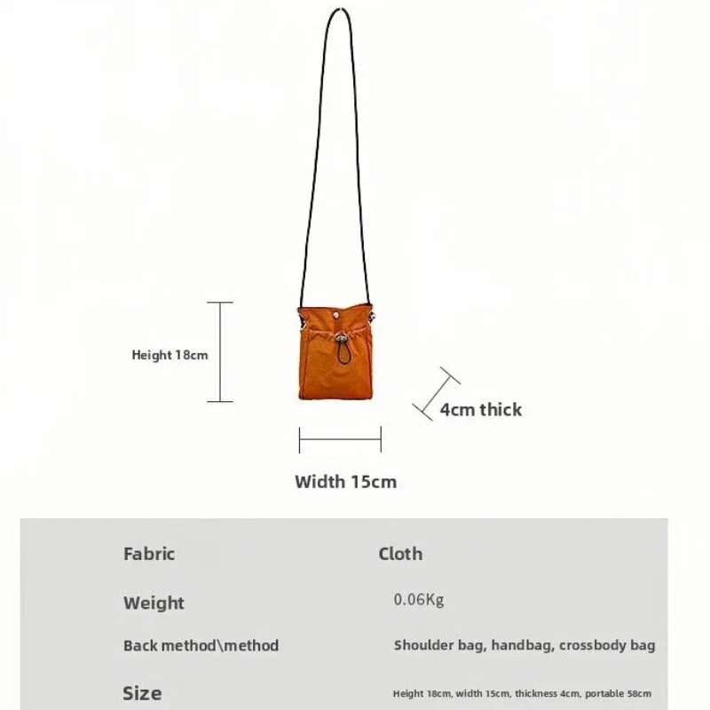 Bolso bandolera de nailon