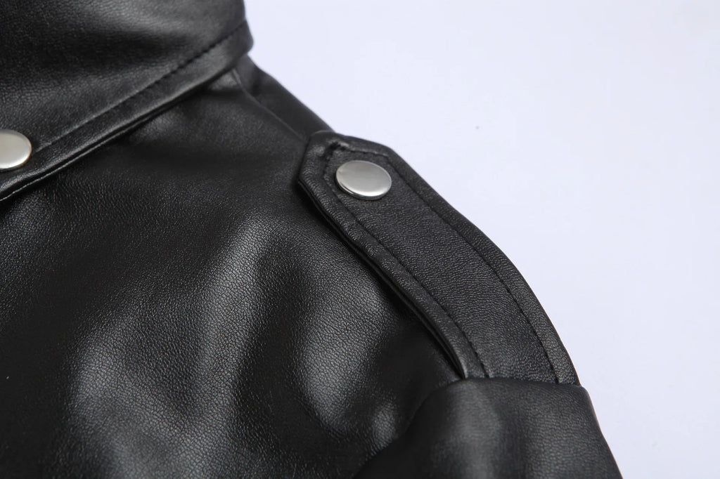 Chaqueta de cuero Axel
