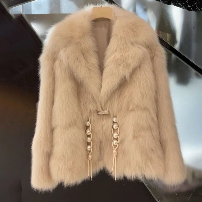Chaqueta de piel sintética Marcelline