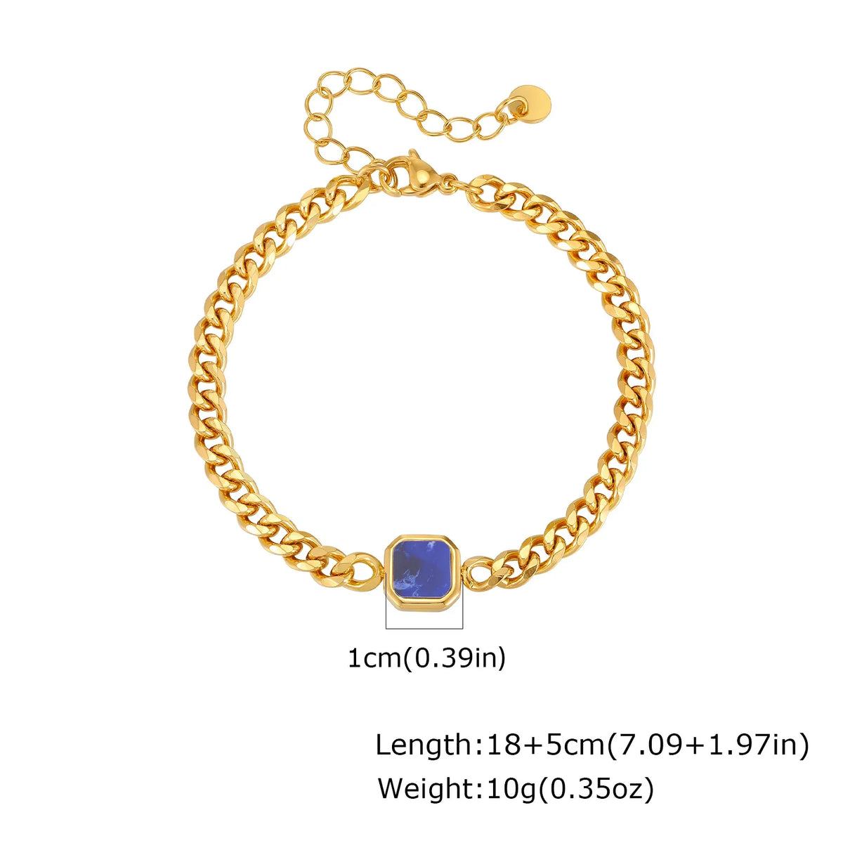 Pulsera de cadena Nero