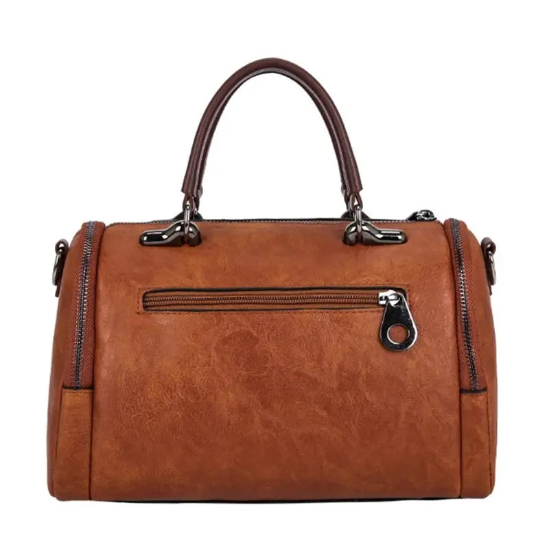 Bolso de cuero con borlas Sophia