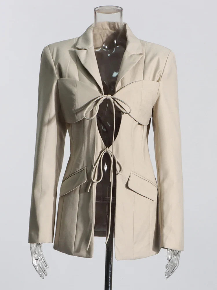 Blazer Lucia con cordones