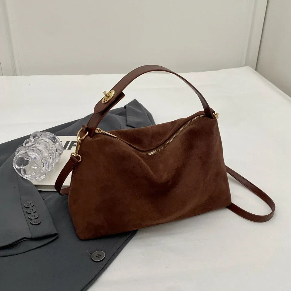 Bolso retro texturizado