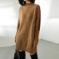 Vestido suéter de cuello alto Tundra