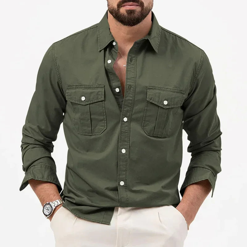 Camisa táctica abotonada Theodore