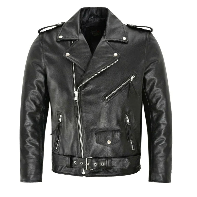 Chaqueta de cuero Axel