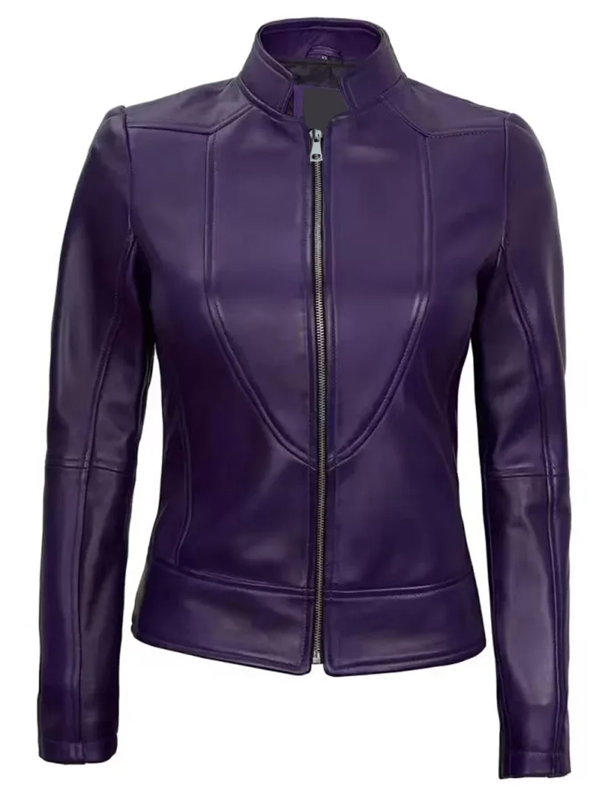 Chaqueta de cuero entallada Valencia