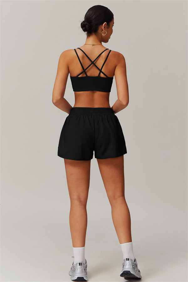 Nova 2-teiliges Set: Sport-BH und Shorts